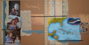 Scrapbooking Layout - Diurnal