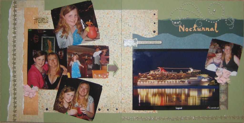 Scrapbooking Layout - Nocturnal